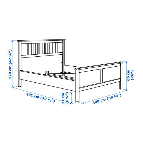 Pat complet , somieră cu lamele LURÖY, negru-maro