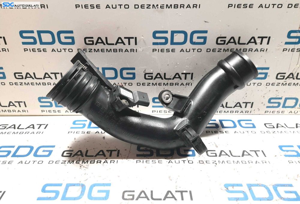 Tub Tubulatura Conducta Intercooler Volkswagen Golf 5 2.0 TDI 2005 - 2010 Cod 3C0145762AD 3C0145770C [N0293]