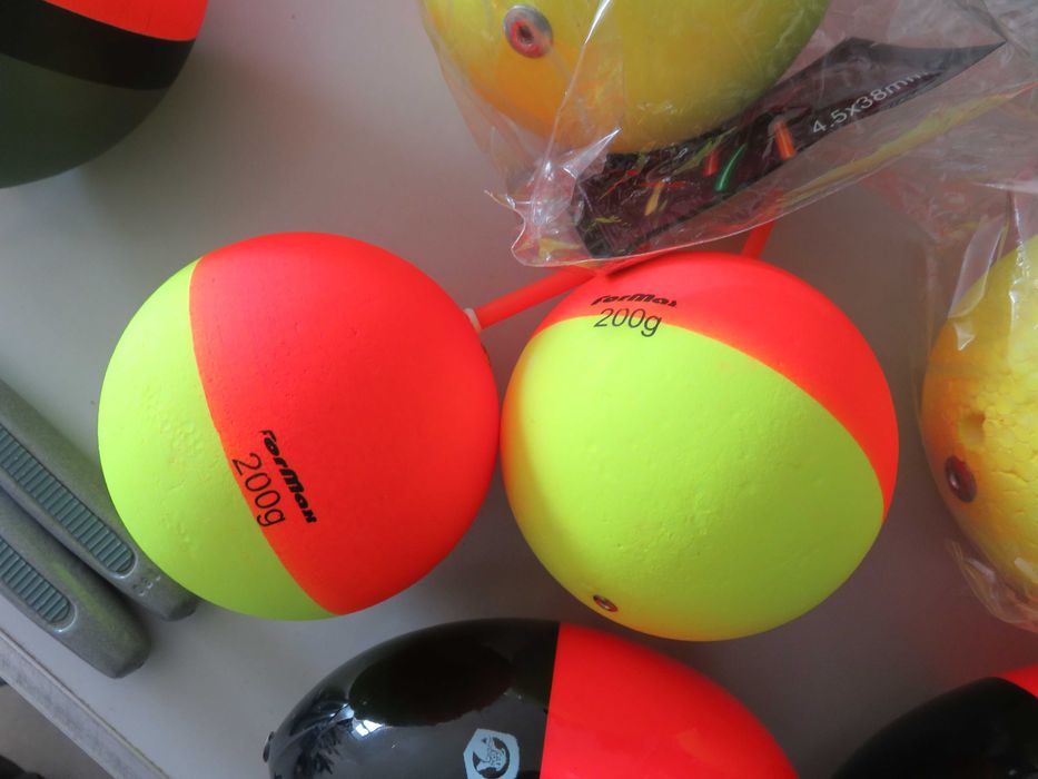 Кльонкове, монтажи, тапи и олова за риболов на сом