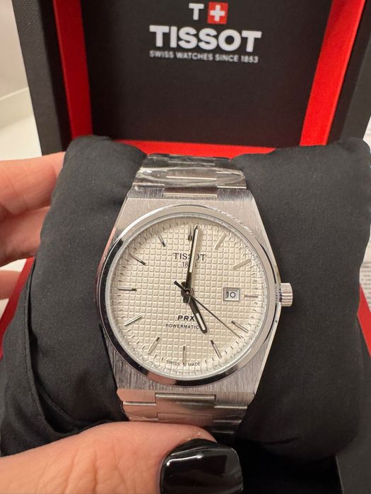 Ceas Tissot PRX Alb