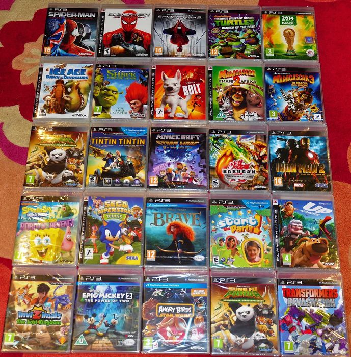 ps3 игри Каталог пс3 gta spider-man batman ratchet skylanders fifa