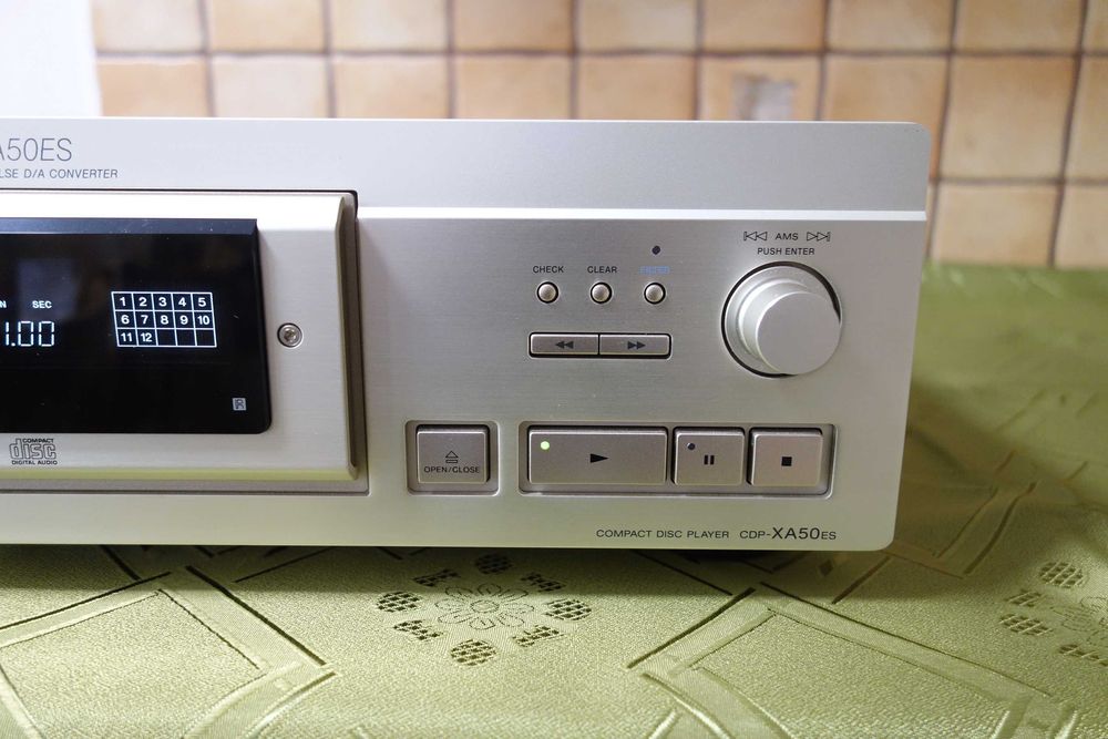 Sony CDP-XA50ES - висок клас сд плеър