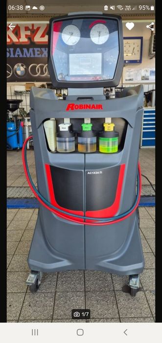 Aparat freon auto R134 sau R1234yf Robinair.