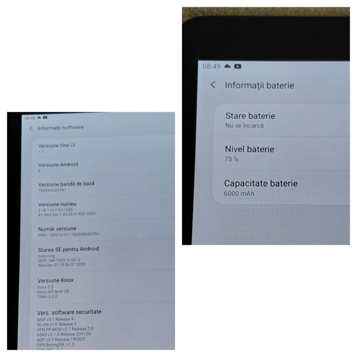 Tableta Samsung Tab S3 SM T585 9,7" 4GB 32GB stocare LTE