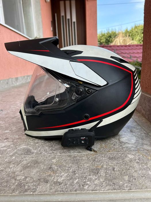 Echipament moto adventure AGV AX9 + Alpinestars + Givi