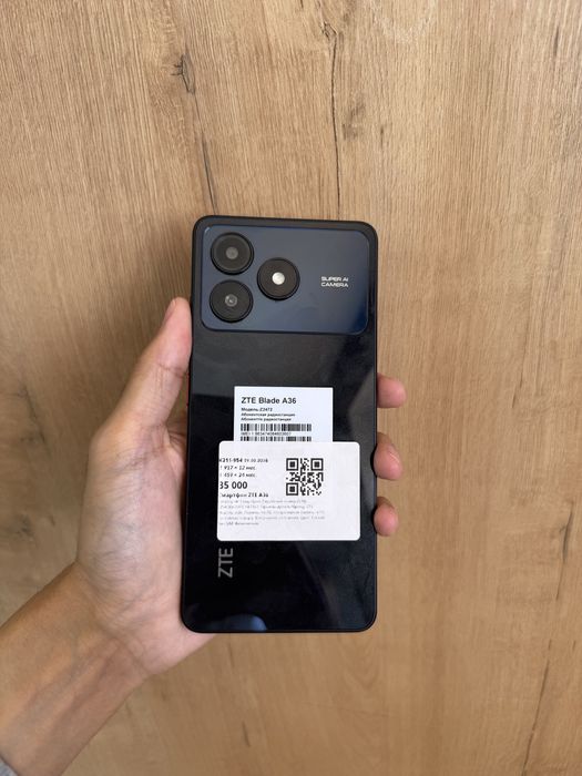 Телефон Zte A36 / 64 gb