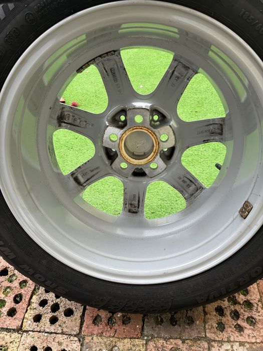 Джанти 15 Германия 5х100 със зимни нови 180/60/15