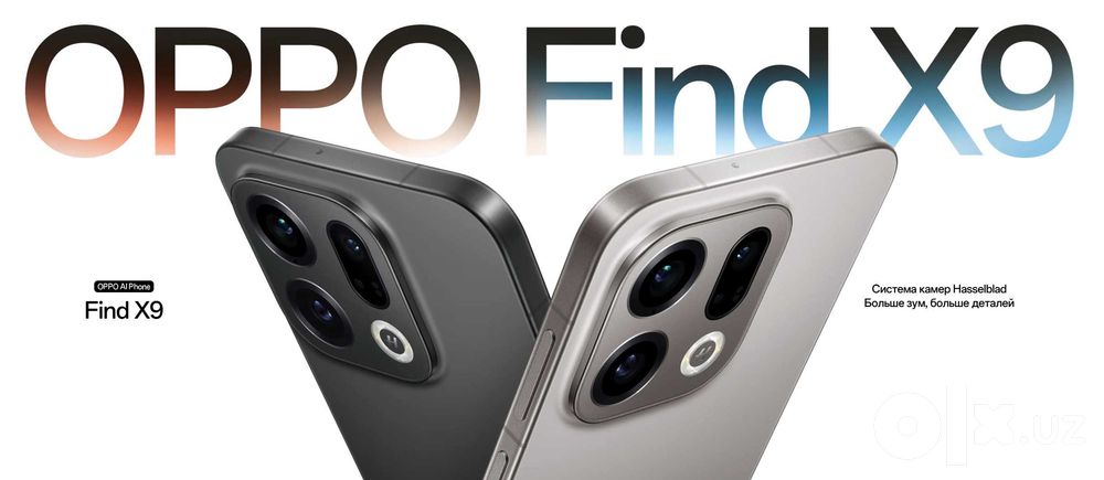 OPPO Find X9 16/512GB "GLOBAL VERSION" Hasselblad, flagman Ideal holat