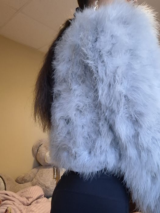 Пухено тънко якенце