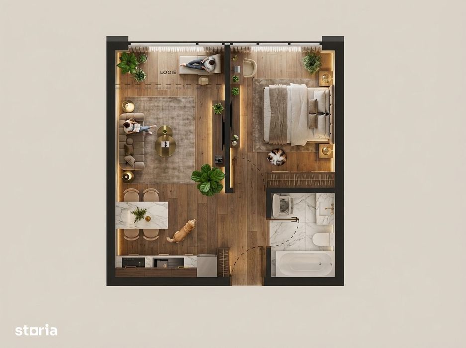 Bloc nou | 2 camere | incalzire in pardoseala | spatii verzi | Chiajna