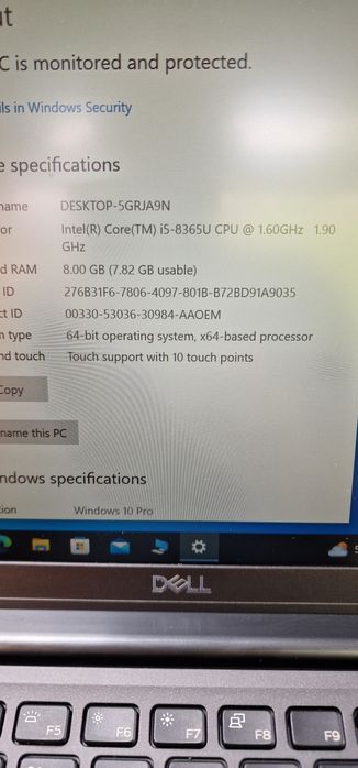 Vand laptop Dell Latitude E7400 touchscreen,i5,8gb ram,Nvme 256