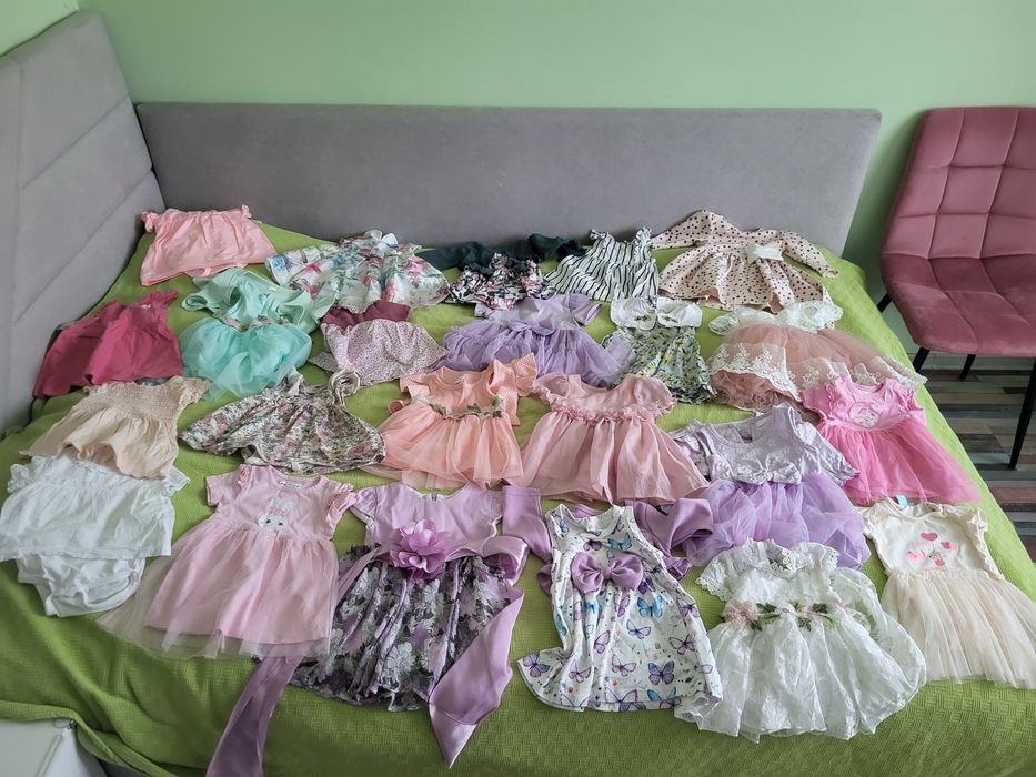 Rochite sezon cald  fetite mărimile 62-74