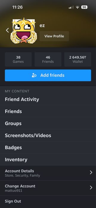 Аккаунт стим / Steam / Прайм