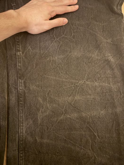 blugi maison margiela mm6 crease denim