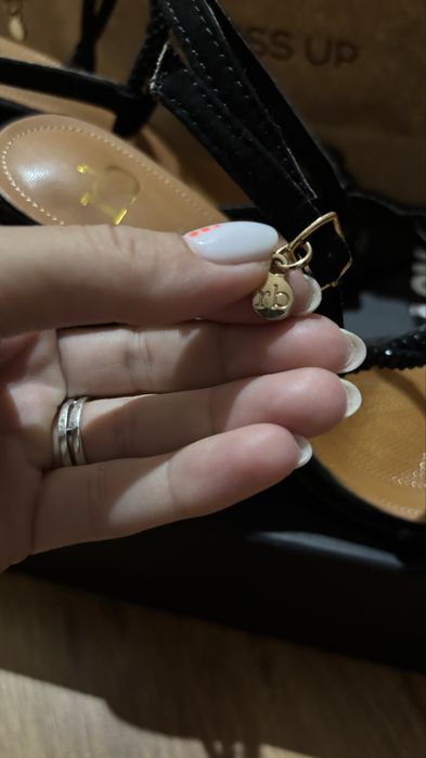 Roccobarocco/ Сандали с ток/дебел/тънък/ ток