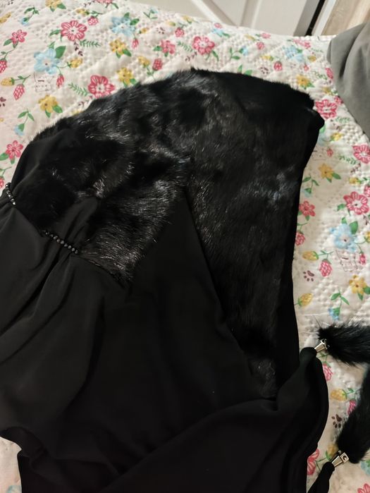Норковая косынка (платок)