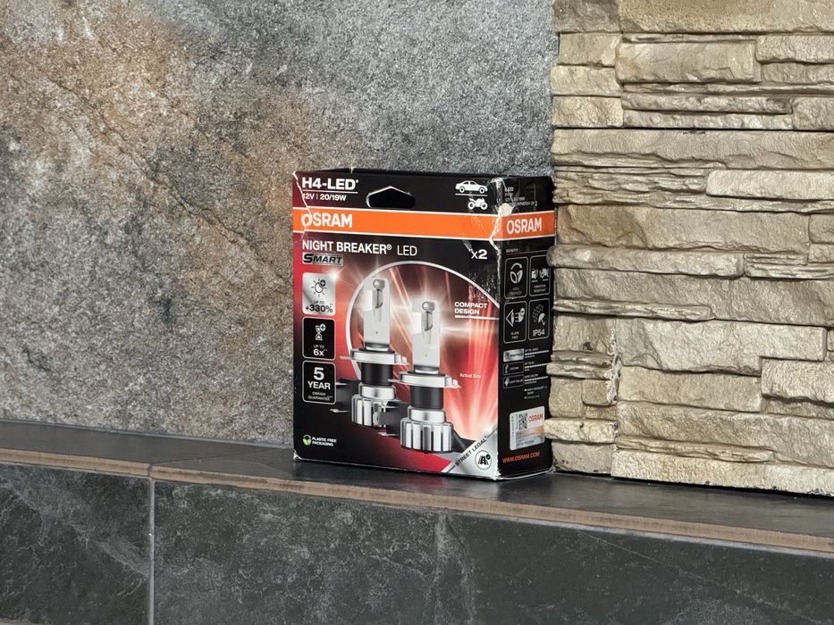 Osram H4-LED Night Breaker Led Smart Set x2/ Nou, Sigilat
