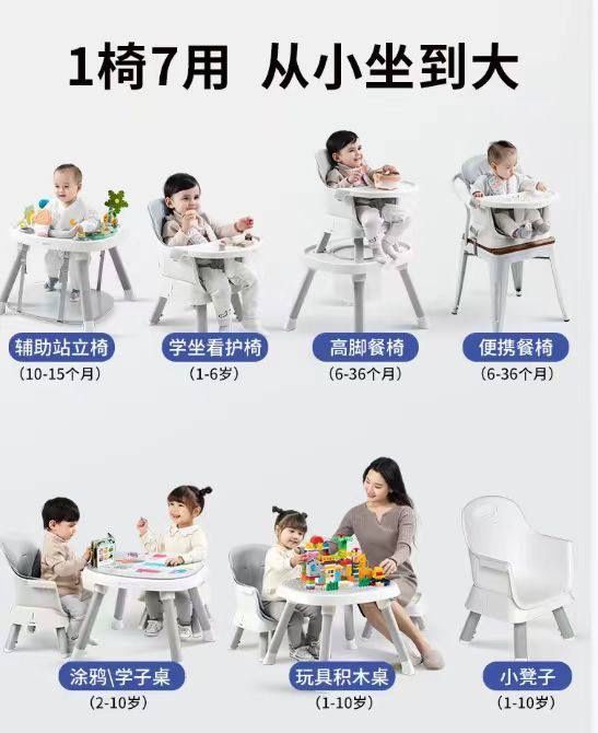 Lego стульчик для кормления 6в1