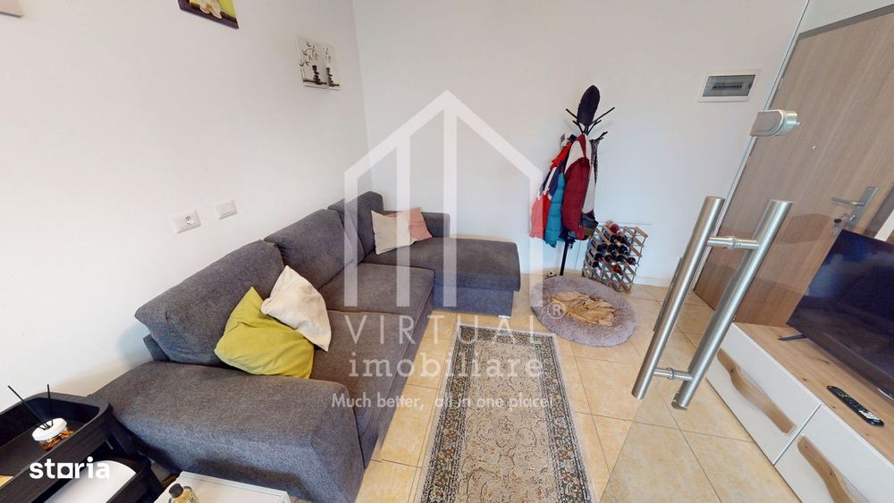 Apartament cu 3 camere, 51mp utili, curte 85mp, loc de parcare