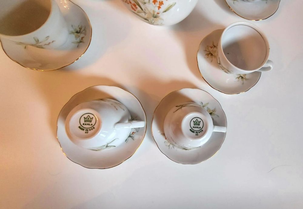 Кофейный сервиз ГДР Kahla