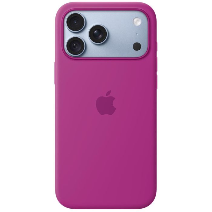 Husa Apple iPhone 18 Pro Max Silicon MagSafe Fucksia