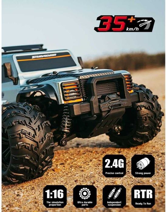 Чисто нов Офроуд RC Краулер Камион rcxperts HSR G2201-A, 1/16 4WD