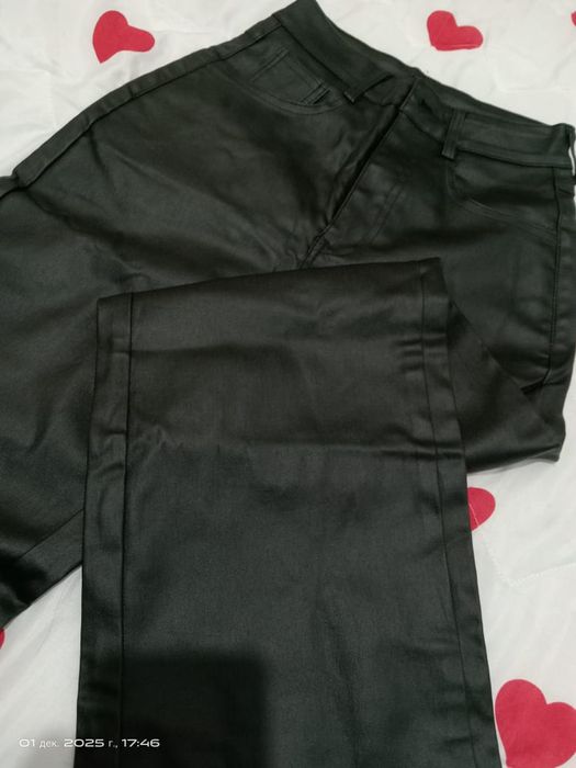 Кожанные брюки новый