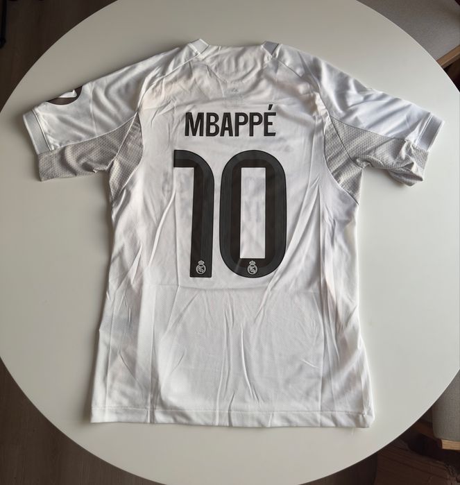 Tricou Real Madrid Home/Acasa UCL 25/26 Mbappe Vincius Jr Bellingham (S/M/L)