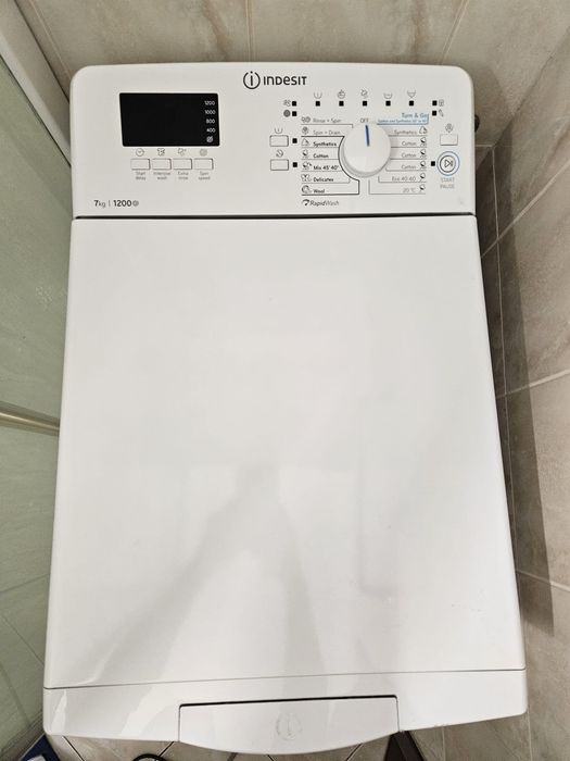 Mașină spălat Indesit, 7 kg, 1200 rpm
