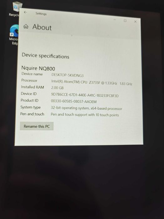 Tableta industriala Newland Nquire Tough Tab 8