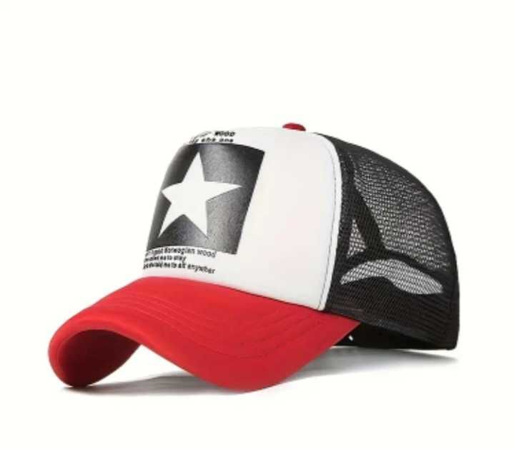 Sapca roșu cu negru baseball