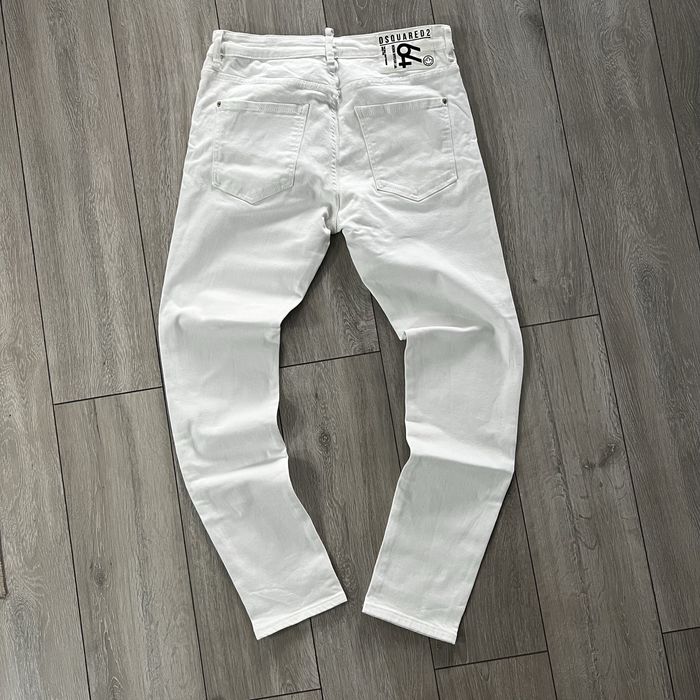 Blugi Dsquared2 Slim Jean - White Denim