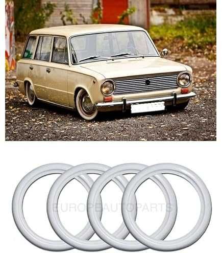 Insert anvelope white wall whitewall bandou anvelope 13" 14"