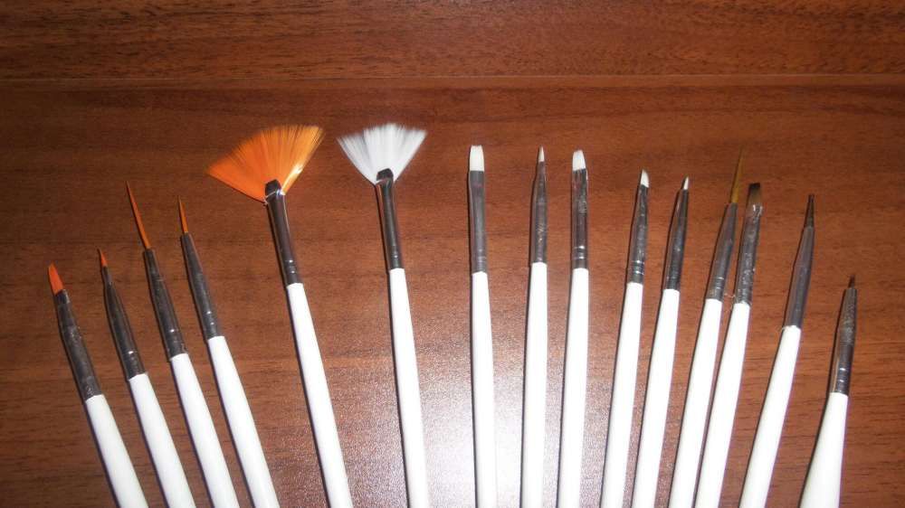 Кисти, набор (15 шт.)