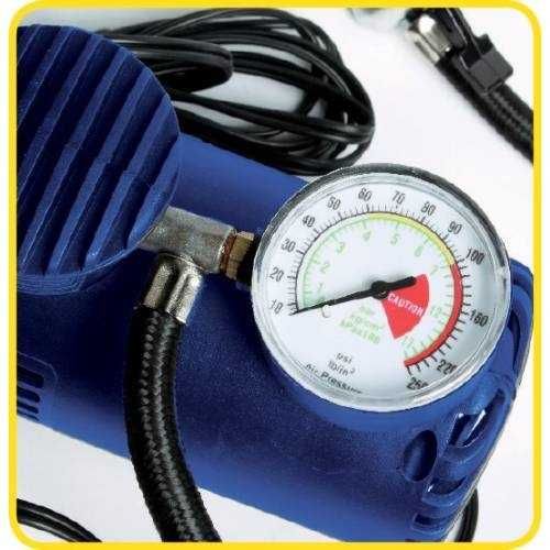 Преносим компресор  с манометър 12 ATM 250PSI Goodyear Гудиър