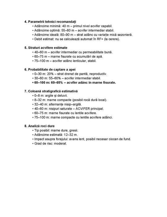 Detectie apa subterana