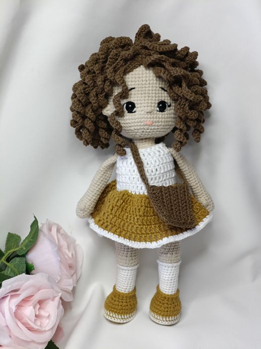 Кукла крючком(ручная работа)