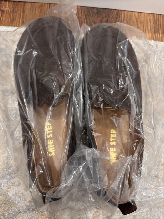 Балетки замшевые