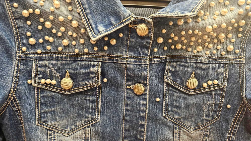 Дънково яке и пола за момиче