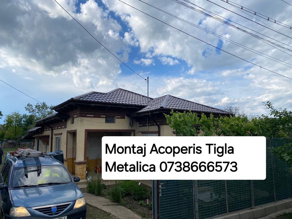 Executam acoperișuri