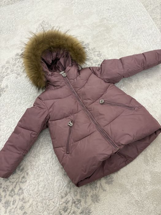 зимняя куртка с комбинезоном для девочек