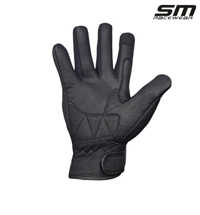 Manusi moto piele naturala aerisite Aering marimi S, M, L, XL și 2XL