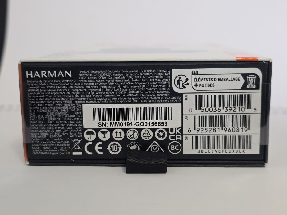 Căști Bluetooth JBL Live Flex – noi, sigilate