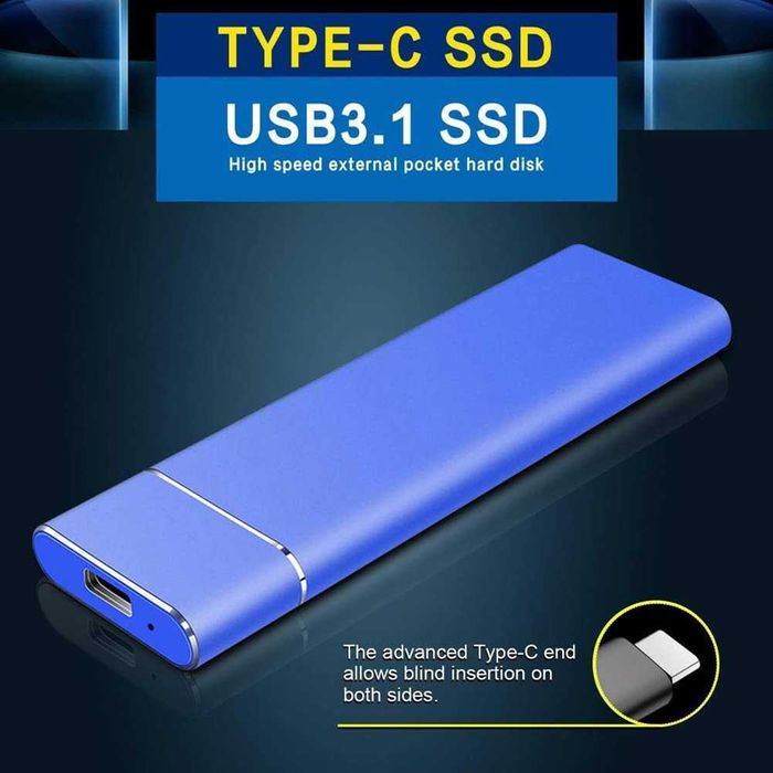 9TB външен твърд диск, преносим SSD