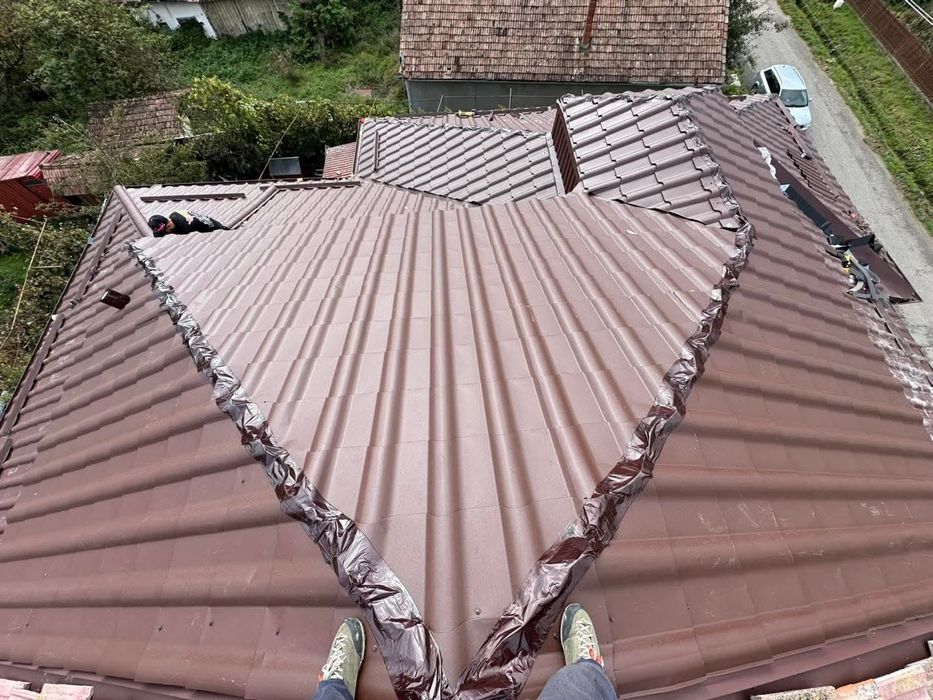 Executam lucrări de construcții acoperiș reparații montaj tablă țiglă metalic Hidroizolatii  bloc