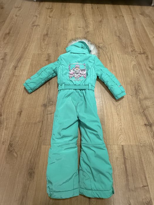 Overall ski poivre blanc