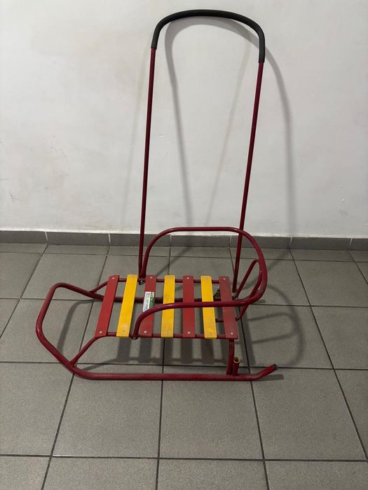 Санки со снимаемой ручкой