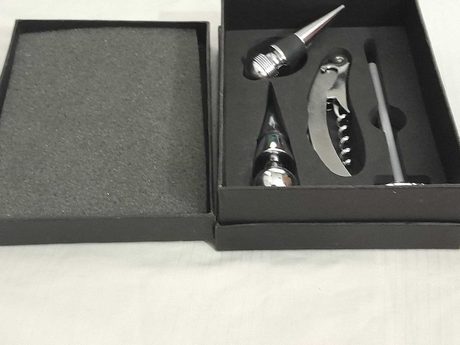 Set vin/somelier - 4 piese de inox