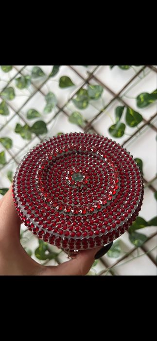 Starbucks чаша с ръчно лепени кристали