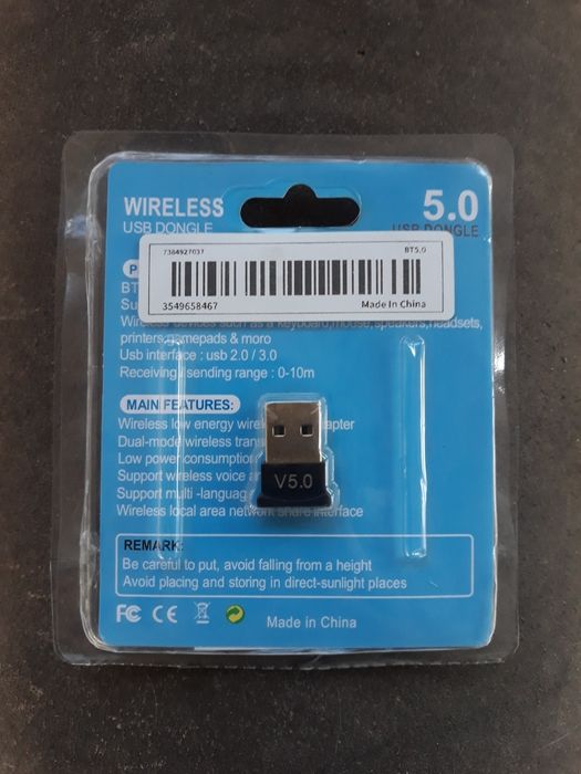 Блютуз адаптер.ВТ 5.0